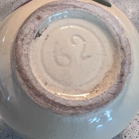 Vintage Watt Pottery Apple Creamer As Is (one chip) - Picture 6 of 13